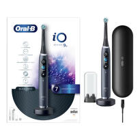 ORAL-B iO series 9 black onyx elektrická zubná kefka + držiak + cestovné puzdro set
