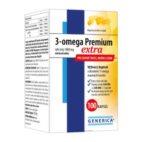 GENERICA 3-omega premium extra 100 kapsúl