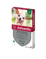 ADVANTIX Spot-on pre psy do 4 kg 0,4 ml