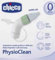 CHICCO Odsávačka nosná physioclean manuálna 0m+ 1 ks