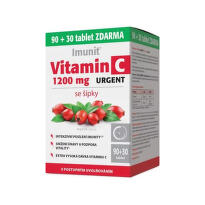 IMUNIT Vitamín C 1200 mg urgent so šípkami tablety s postupným uvoľňovaním 90+ 30 ZADARMO