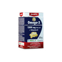 JUTAVIT Omega-3 1200 rybí olej + vitamín E 100 kapsúl