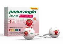 JUNIOR-ANGIN Lízanky pre deti 8 kusov