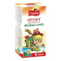 APOTHEKE BIO Detský bylinný čaj dýchacie cesty 20 x 1,5 g