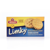 LIMKY Diétne keksy vanilkové plnené 150 g