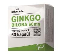 NEFDESANTE Ginko biloba 60 mg 60 kapsúl