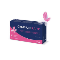 GYNIMUN Rapid vaginálne čapíky 10 kusov