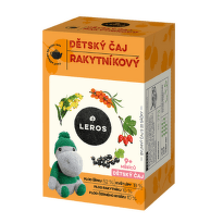 LEROS Detský čaj rakytníkový nálevové vrecká od 9+ mesiacov 40 g