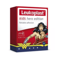 LEUKOPLAST Kids hero náplasť na rany 6 cm x 1 m pás 1 ks