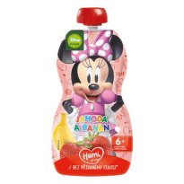 HAMI Disney minnie kapsička jahoda a banán 6+ 110 g