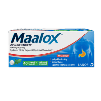 MAALOX 40 žuvacích tabliet