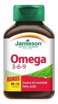 JAMIESON Omega 3-6-9 80 + 20 tabliet ZADARMO