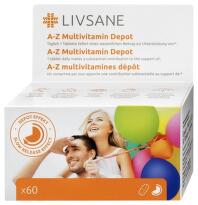 LIVSANE A-Z Multivitamín komplex 60 tabliet