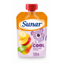 SUNAR Cool ovocná kapsička hruška banán mango 12m+ 120 g