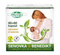 ORGANIKA Senovka a benedikt 2 x 60 kapsúl