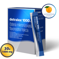 DETRALEX 1000 mg perorálna suspenzia 30 vreciek