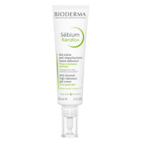 BIODERMA Sébium kerato+ gél-krém na akné s vysokou toleranciou 30 ml