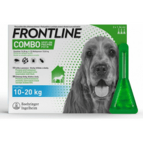 FRONTLINE Combo spot-on pre psy M 10-20 kg 3 x 1,34 ml