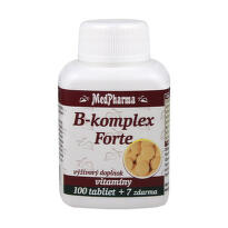 MEDPHARMA B-komplex forte 100 + 7 tabliet ZADARMO