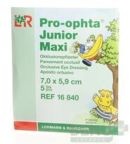 PRO-OPHTA Junior maxi očné krytie 5 kusov