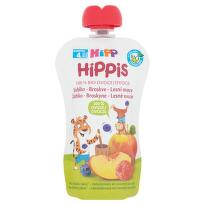 HiPP HiPPis 100% ovocie jablko, broskyňa a lesné plody 100 g