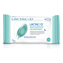 LACTACYD Antibacterials obrúsky na intímnu hygiénu 15 ks