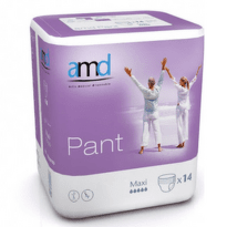 AMD Pant maxi large plienkové nohavičky navliekacie obvod bokov 90-150 cm nasiakavosť 2300 ml 14 ks