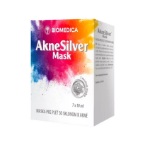 BIOMEDICA Aknesilver mask maska pre pleť so sklonom k akné 70 ml