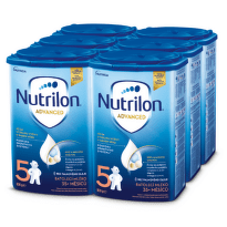 NUTRILON Advanced 5 batoľacia mliečna výživa v prášku od 35 mesiacov 6x800 g