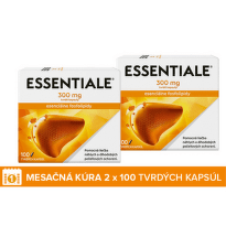 ESSENTIALE 300 mg 100 kapsúl - balenie 2 ks