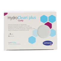 HYDROCLEAN Advance cavity vankúšik na rany kruh priemer 4 cm 10 ks