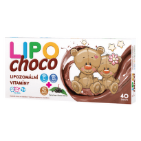 LIPOCHOCO Lipozomálne vitamíny čokoláda 40 ks