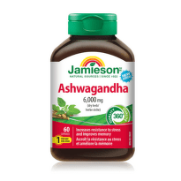 JAMIESON Ashwagandha 60 kapsúl