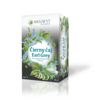 MEGAFYT Čierny čaj earl grey 20 x 2 g