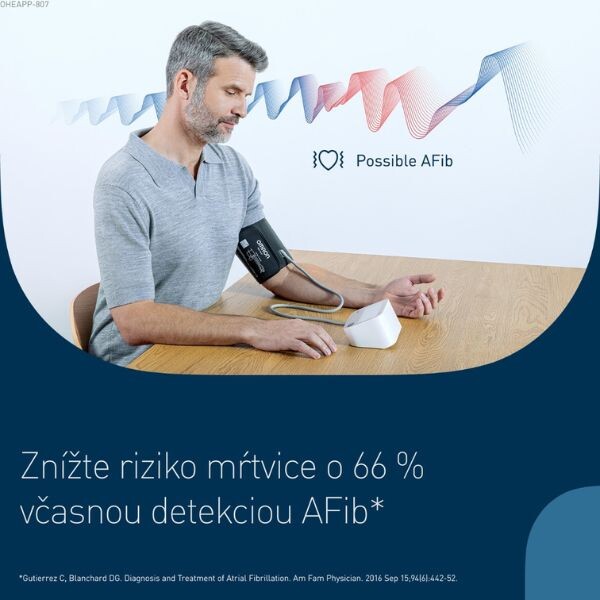OMRON M3 Comfort afib tlakomer na rameno 1 x 1 set