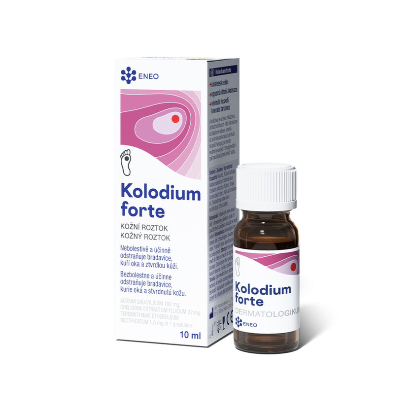 Kolodium forte proti bradaviciam