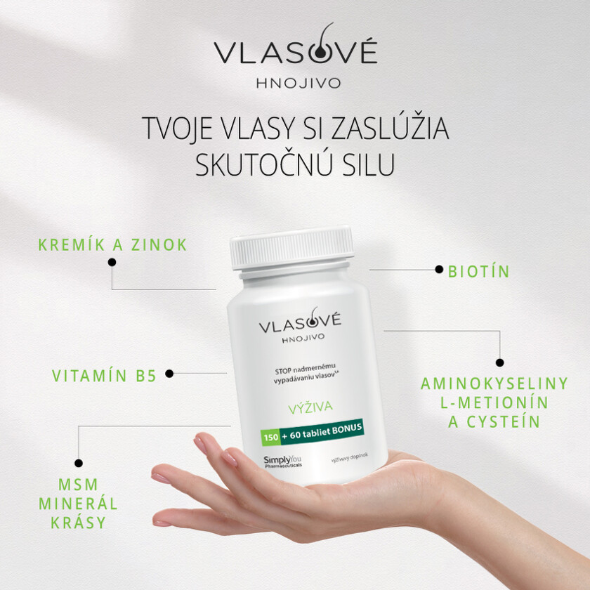 Vlasové hnojivo - Benu - výživa vlasov