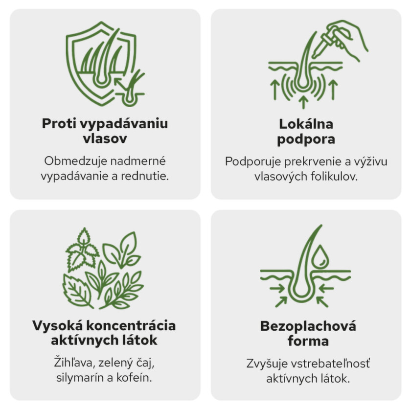 Vlasove hnojivo serum vypadavanie vlasov BENU