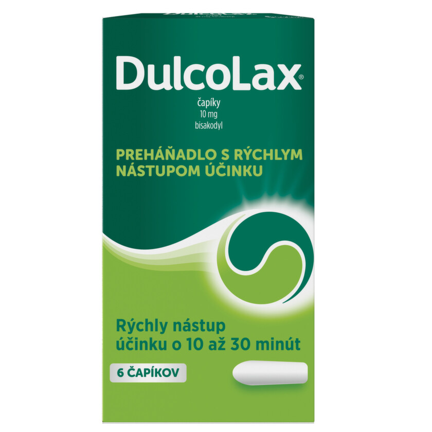 Dulcolax čípky preháňadlo