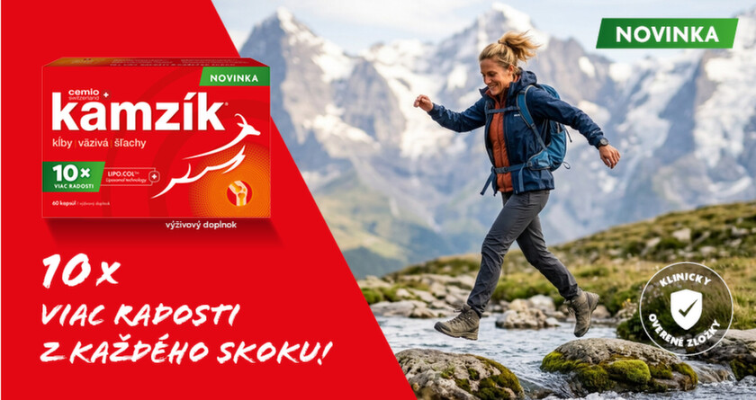Cemio kamzík kolagén na kĺby novinka