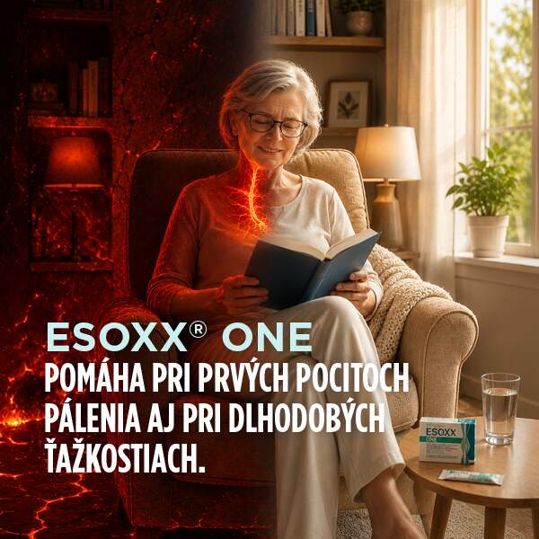 ESOXX® ONE ROZTOK NA PÁLENIE ZÁHY A REFLUX